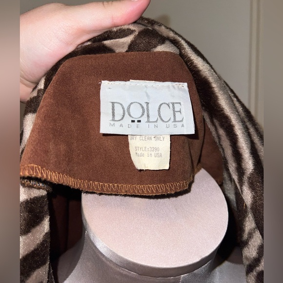 Vintage Brown Suede Jacket Medium/Large - Picture 3 of 4